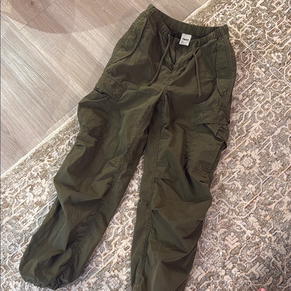 Olive Green Cargo Pants